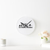 Horloge Ronde Evolution Ultimate Frisbee (Maison)