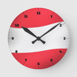 HORLOGE RONDE EXTRIA FLAG