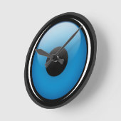 Horloge Ronde Eye d'Evil (Angle)