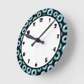 Horloge Ronde Eyeballs (Angle)