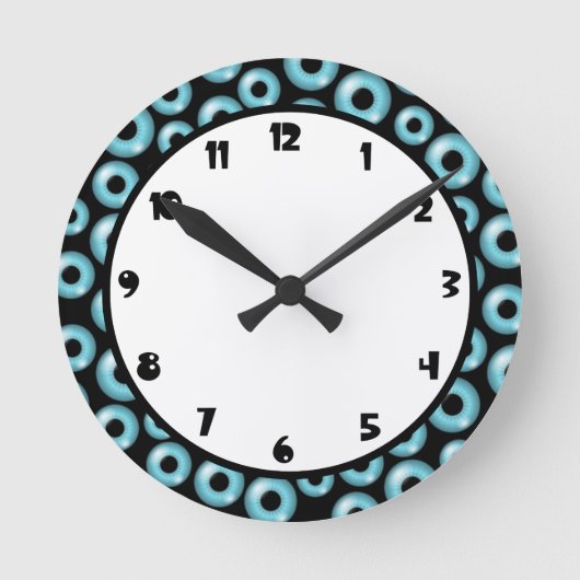 Horloge Ronde Eyeballs (Recto)