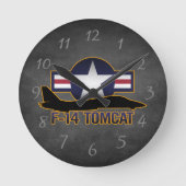 Horloge Ronde F-14 Tomcat (Recto)