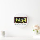 Horloge Ronde Fab Four Love (Maison)