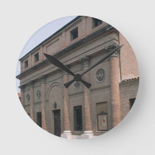 Horloge Ronde Façade du Teatro Accademico (photo)