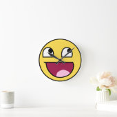 HORLOGE RONDE FACE INCROYABLE (Maison)
