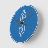Horloge Ronde Faire de l'argent (Angle)