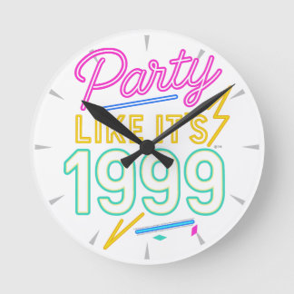 Horloge Ronde Faire la fête comme si c'était 1999®™ – Tension né