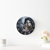 Horloge Ronde Fairy and Girl (Maison)