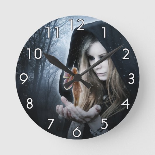 Horloge Ronde Fairy and Girl (Recto)