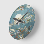 Horloge Ronde Fairy Dance (Angle)