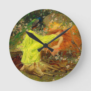 Horloge Ronde Fairy Tale Arthur Wardle