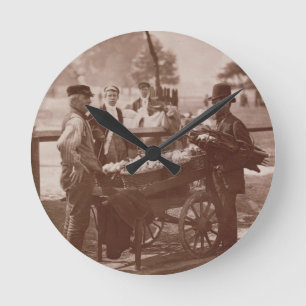 Horloge Ronde Faker de bouillie de maïs et fabricant de bière de