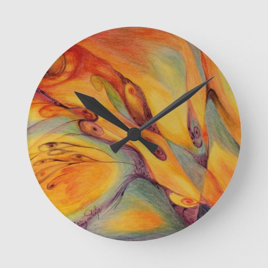 Horloge Ronde Fantaisie (Recto)