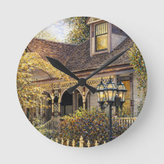 Horloge Ronde Fantaisie Gingerbread Victorien I
