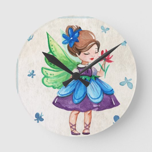 Horloge Ronde Fantastique fairy (Recto)