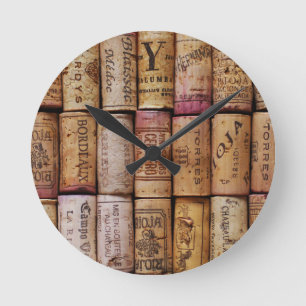 Horloge Ronde Fantastiques Vins
