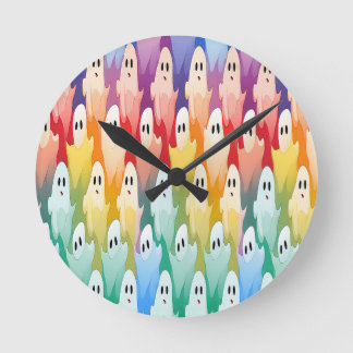 Horloge Ronde Fantôme Rainbow