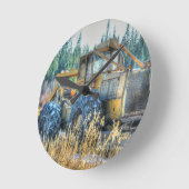 Horloge Ronde Farm Machinery (Angle)