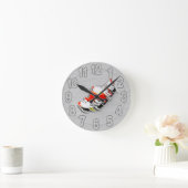 Horloge Ronde Faster Driver (Maison)