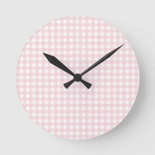 Horloge Ronde Faye et Lauren Pastel Pink