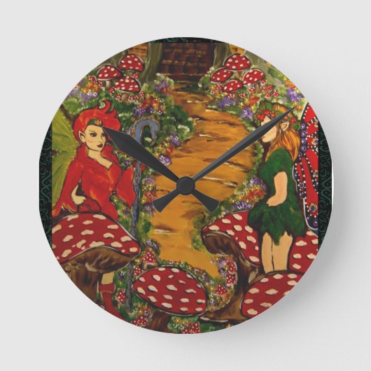 HORLOGE RONDE FÉE (Recto)