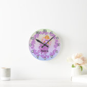 Horloge Ronde Fée des dents (Maison)