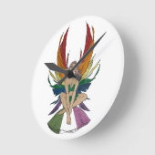 Horloge Ronde Fée genderqueer (Angle)