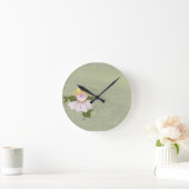 Horloge Ronde Fée mignonne ou Pixie (Maison)