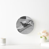 Horloge Ronde Femme de bronzage de Sun (Maison)