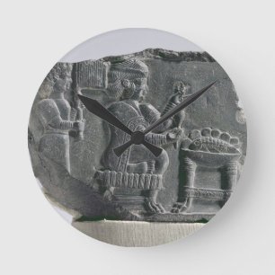 Horloge Ronde Femme élamite filant, période néoélamite, c.700-