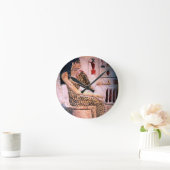 HORLOGE RONDE FEMME ÉLÉGANTE, MODE ET BEAUTÉ DE L'ÉGYPTE ANTIQUE (Maison)