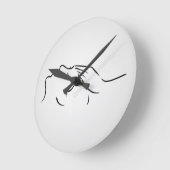 Horloge Ronde Femme recevant un traitement spa (Angle)