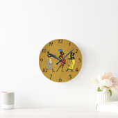 Horloge Ronde Femmes d'Afrique (Maison)