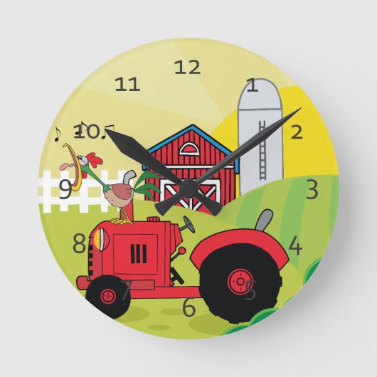 Horloge Ronde Ferme de Cute (Recto)
