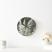 Horloge Ronde Fern Artistic Abstrait (Maison)