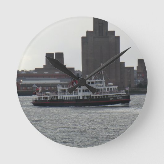 Horloge Ronde Ferry au-dessus du Mersey (Recto)