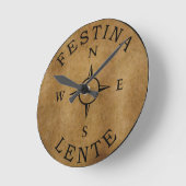 Horloge Ronde Festina lente (Angle)