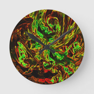 Horloge Ronde Feu de lune