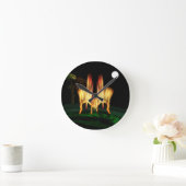 Horloge Ronde Feu d'incendie (Maison)