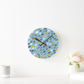 Horloge Ronde Feuilles d'automne (Maison)