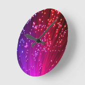 Horloge Ronde Fibers optiques (Angle)