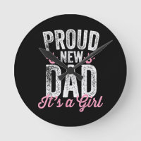 Fier Nouveau Père C'est une fille Cadeaux Père à ê