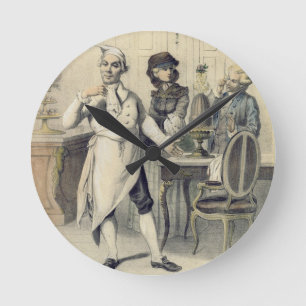 Horloge Ronde Fierté dans la cuisine, d'une série de depi