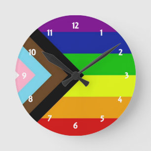 Horloge Ronde Fierté LGBTQ+