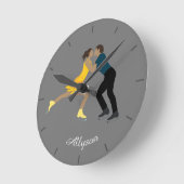 Horloge Ronde Figure (Angle)