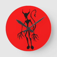 Figure de la sticle de diable déplaisante