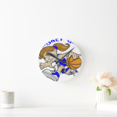 HORLOGE RONDE FILLE DE PANIER (Maison)