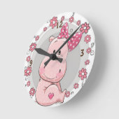 Horloge Ronde Fille Hipo (Angle)