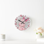 Horloge Ronde Fille Hipo (Maison)