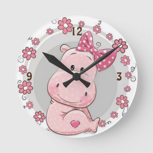 Horloge Ronde Fille Hipo (Recto)